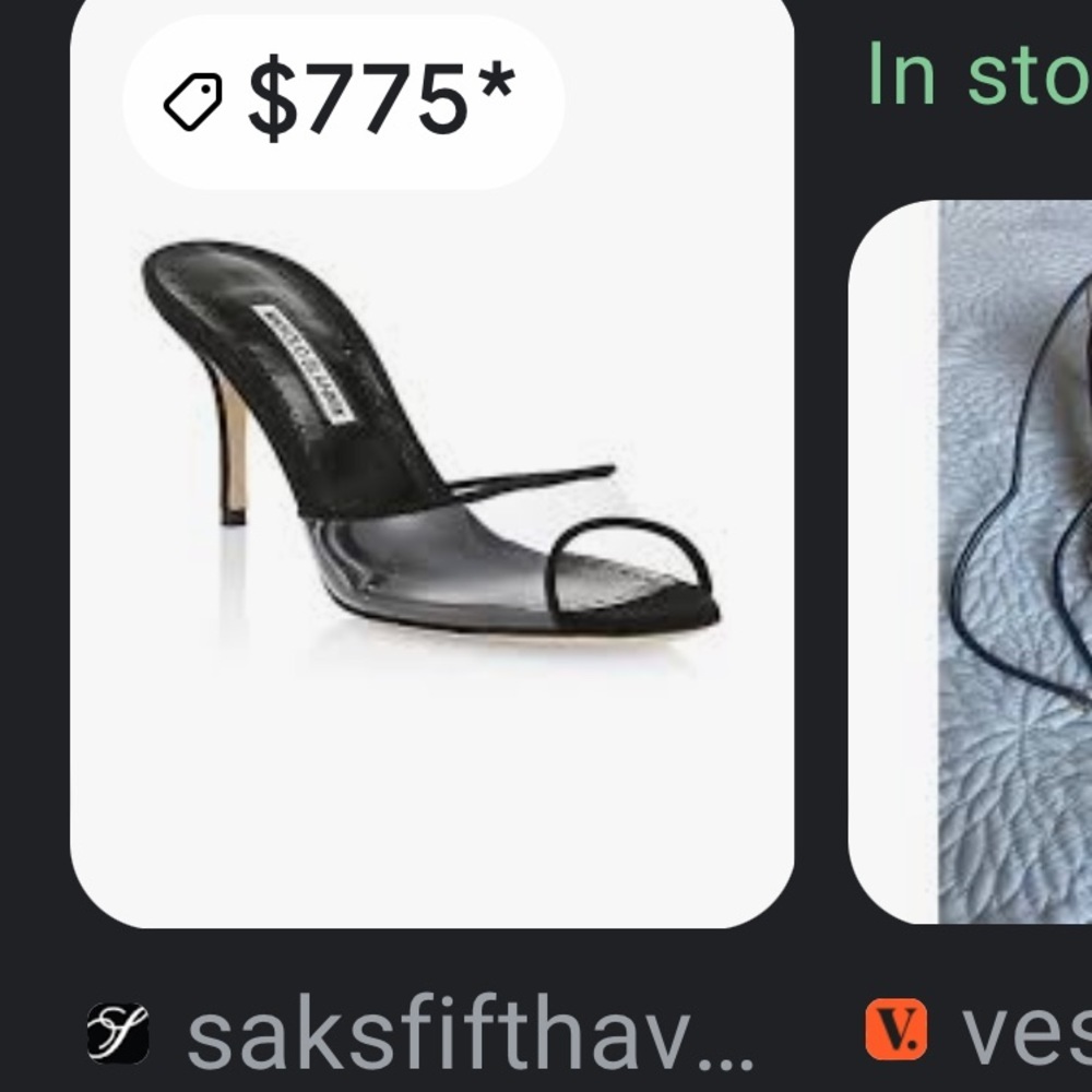 ‼️$775 MANOLO HEELS‼️NEW‼️STEAL🤑🤑 - Picture 3 of 10